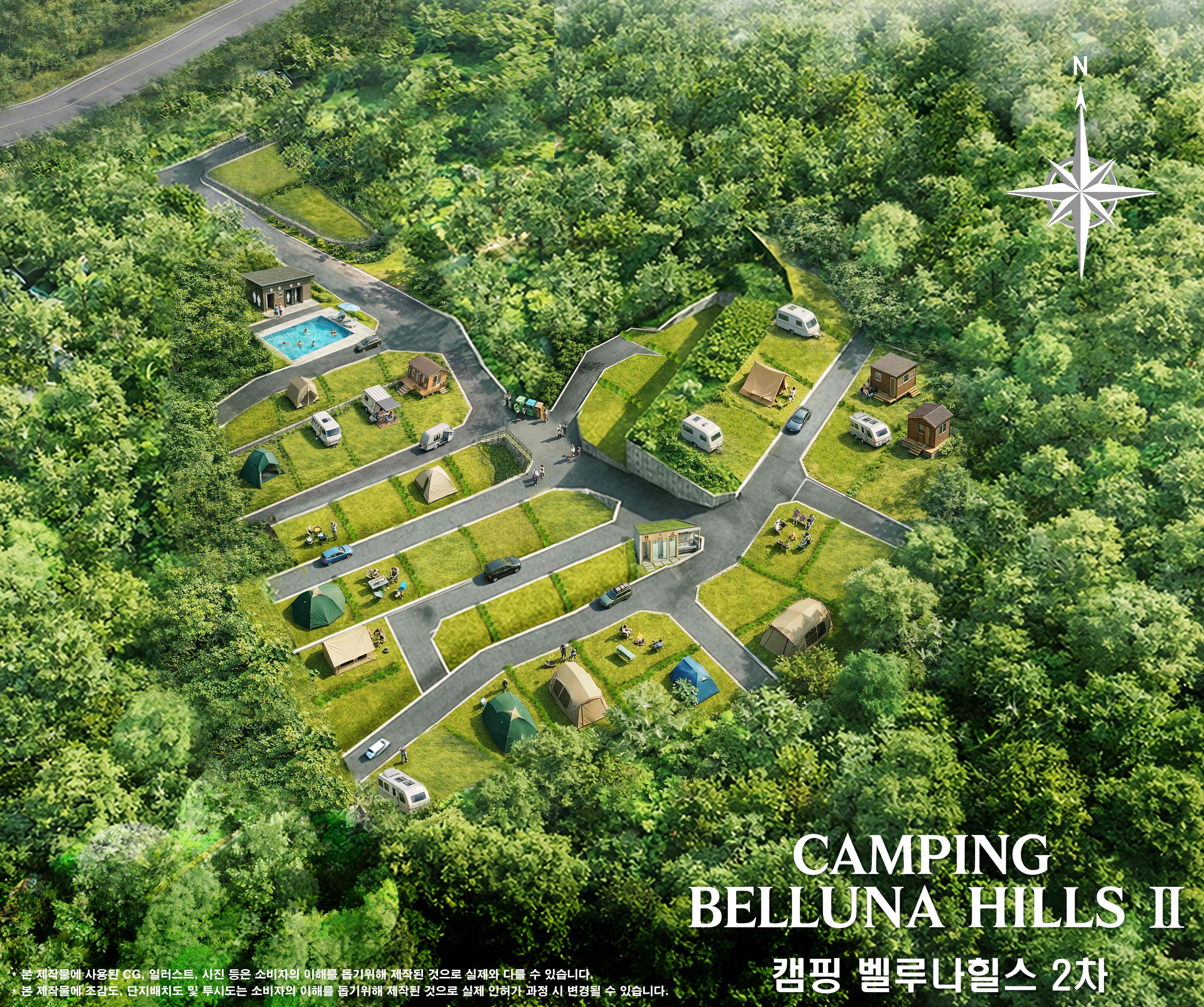 벨루나힐스 2차 연천 배치도